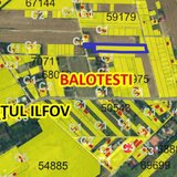 Balotesti, Ion Lahovari, oportunitate, teren 6450 mp, gaz, curent